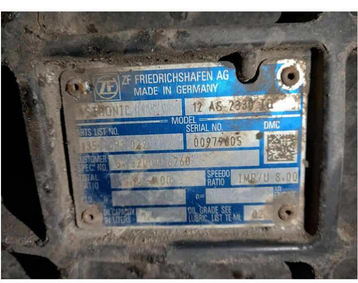 ZF 12AS2330TD - Gearbox for Truck: picture 5 ZF 12AS2330TD - Gearbox for Truck: picture 5