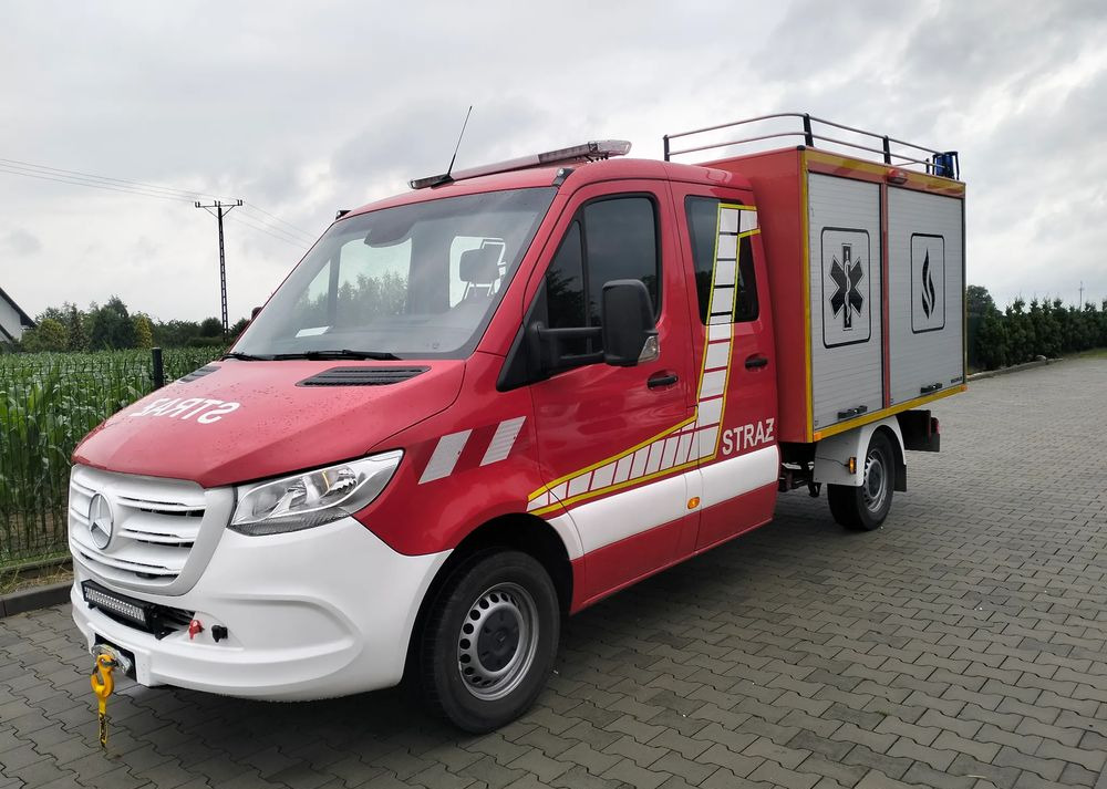 Fire truck Mercedes-Benz Sprinter 907 straż strażacki pożarniczy Hasici Pompier: picture 12 Fire truck Mercedes-Benz Sprinter 907 straż strażacki pożarniczy Hasici Pompier: picture 12