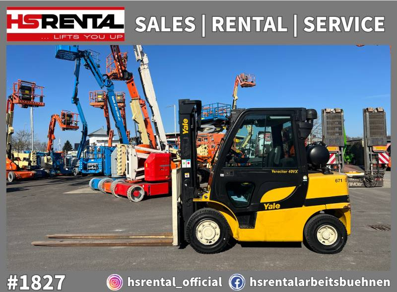 Yale GLP40VX Gas 4T 3.65m (1827) - LPG forklift: picture 1 Yale GLP40VX Gas 4T 3.65m (1827) - LPG forklift: picture 1