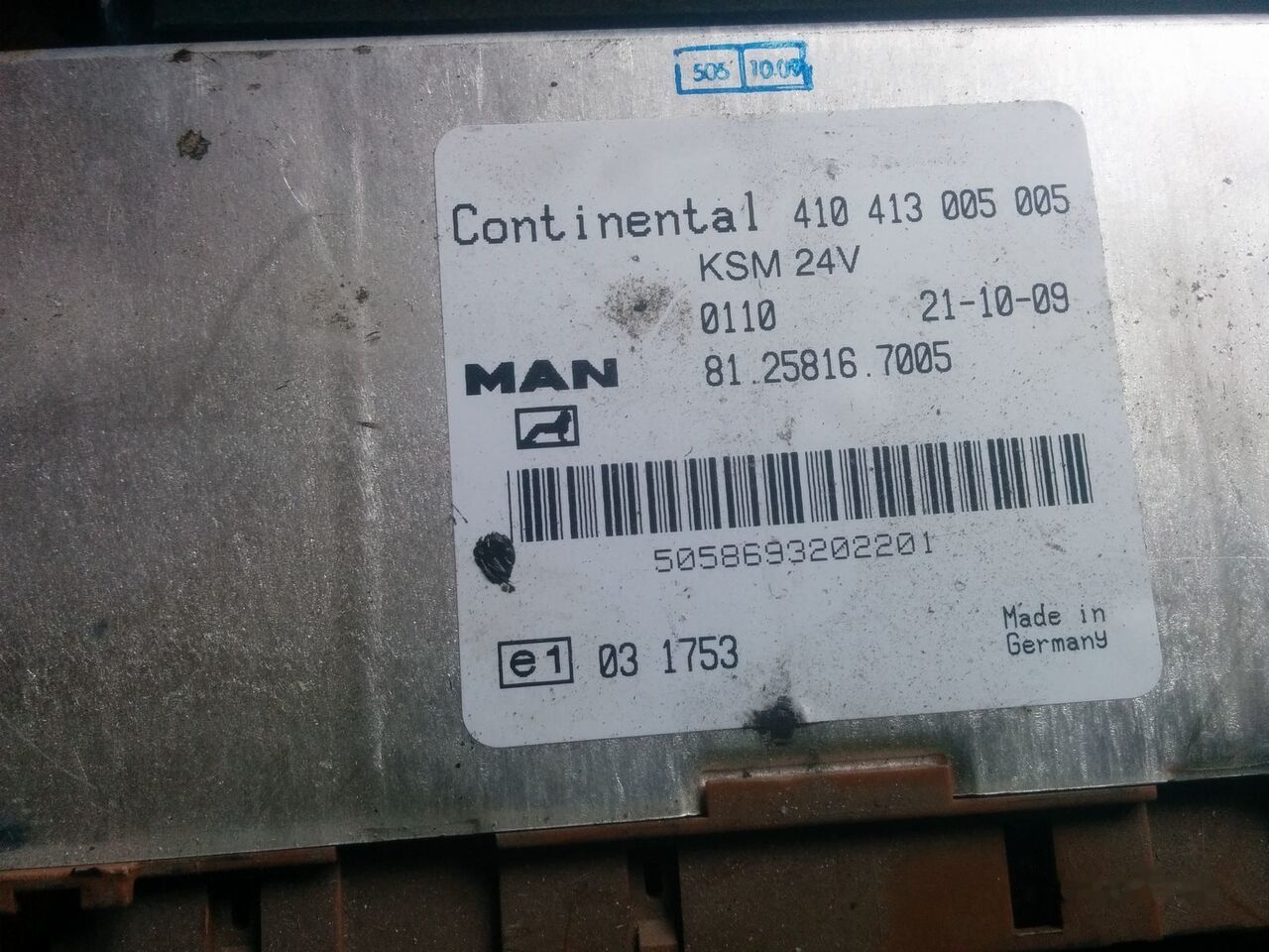 410413005005 (81.25816.7005) - ECU for Bus: picture 3 410413005005 (81.25816.7005) - ECU for Bus: picture 3