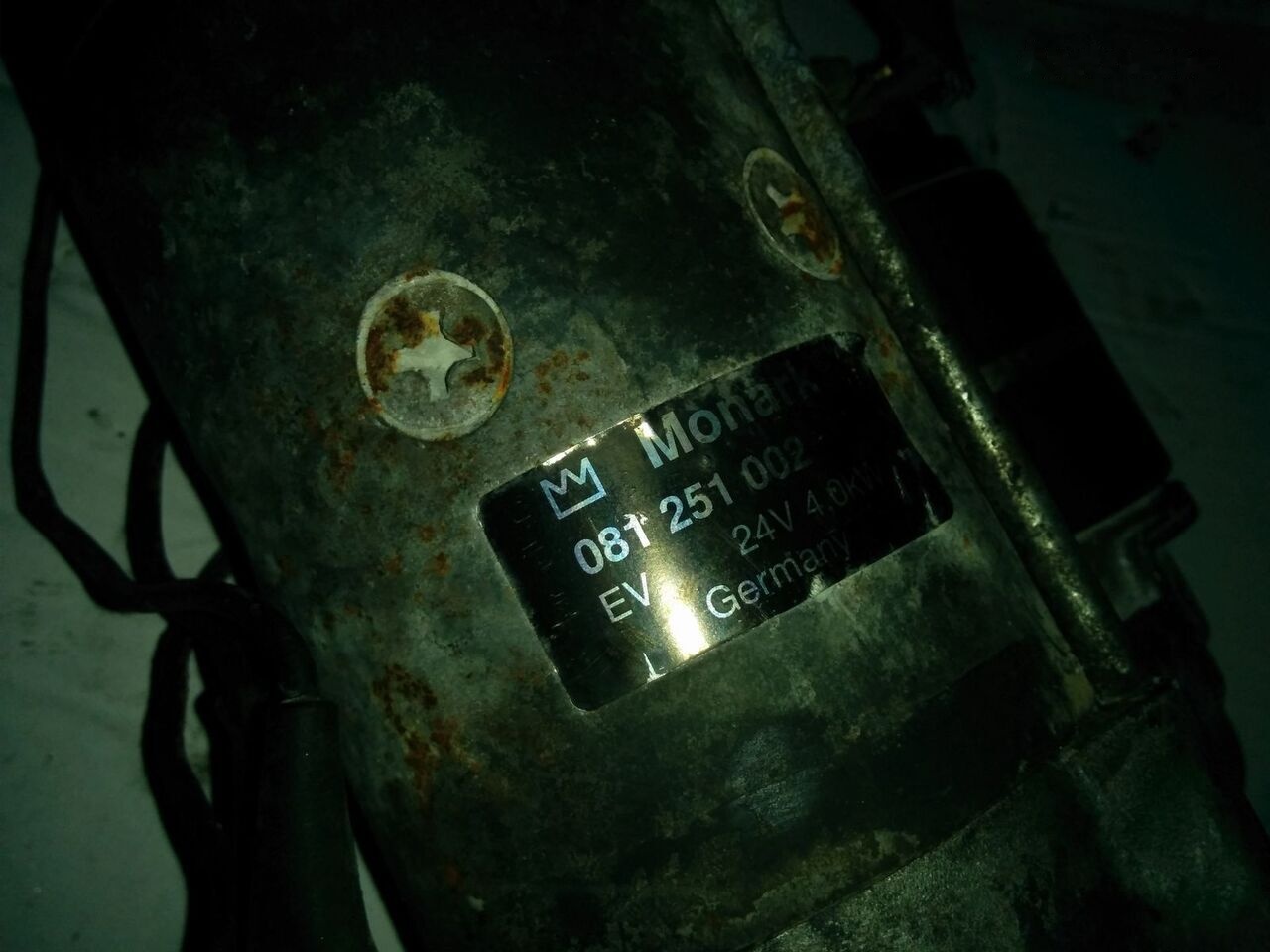 Mercedes-Benz 081251002 Mercedes-Benz 906 - Starter for Bus: picture 5 Mercedes-Benz 081251002 Mercedes-Benz 906 - Starter for Bus: picture 5