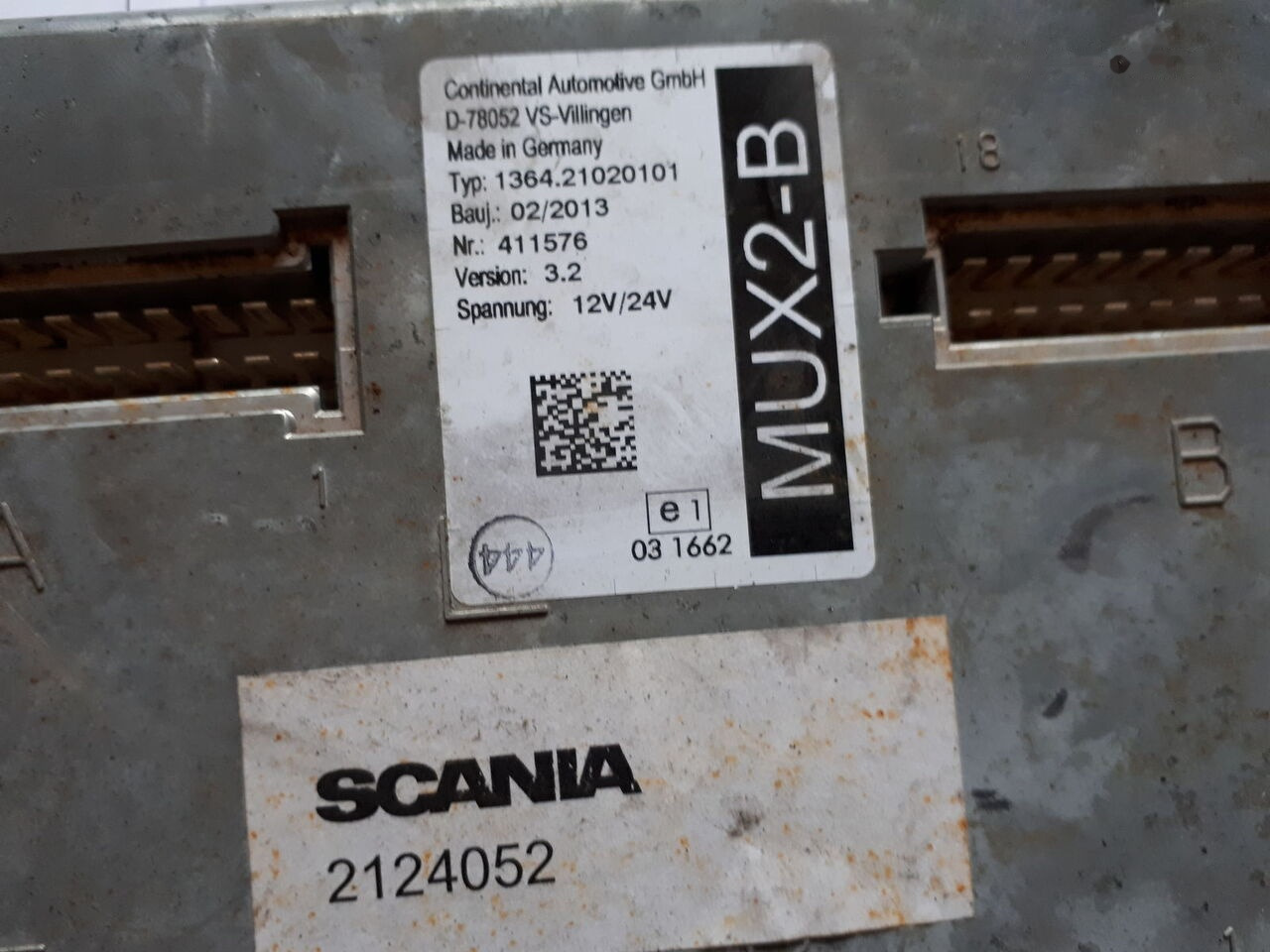 Scania MUX2-B MUX2-M.MUX2-B+/ ZR2-BS/ ZR2-BD Scania Neoplan - ECU for Bus: picture 3 Scania MUX2-B MUX2-M.MUX2-B+/ ZR2-BS/ ZR2-BD Scania Neoplan - ECU for Bus: picture 3