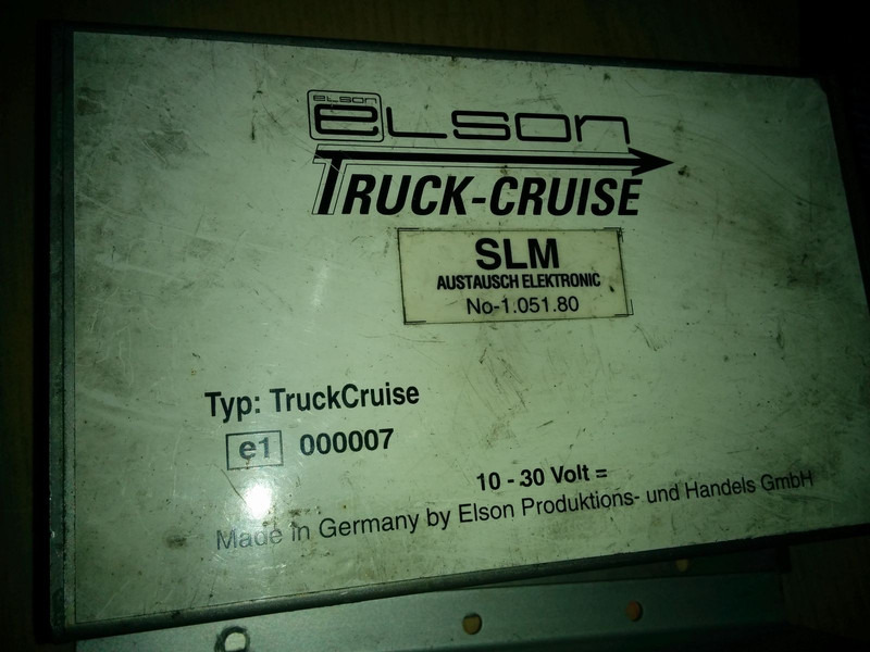 Scania MaxiMum Controol / Truck-Cruise ELSON - ECU: picture 4 Scania MaxiMum Controol / Truck-Cruise ELSON - ECU: picture 4