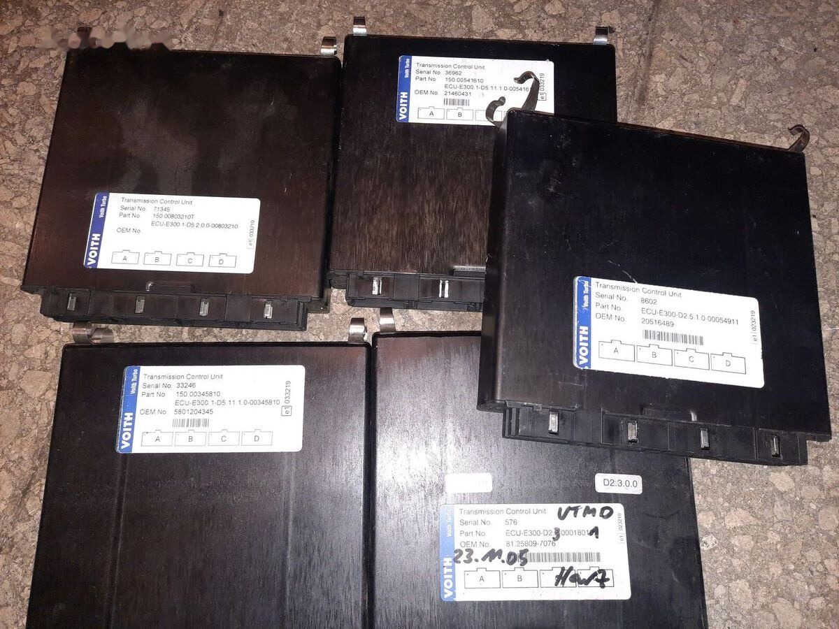 Voith ECU-E300 D2.3.0.0-00018011 MAN Volvo - ECU for Bus: picture 5 Voith ECU-E300 D2.3.0.0-00018011 MAN Volvo - ECU for Bus: picture 5