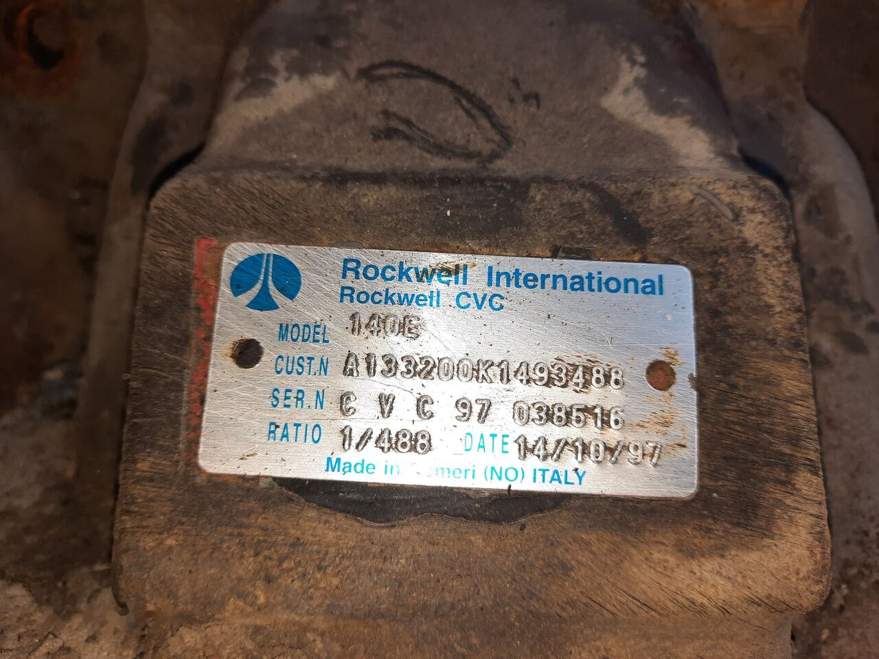 Volvo MS17X. RS1228SV. 140 EV-90 - Differential gear for Bus: picture 4 Volvo MS17X. RS1228SV. 140 EV-90 - Differential gear for Bus: picture 4