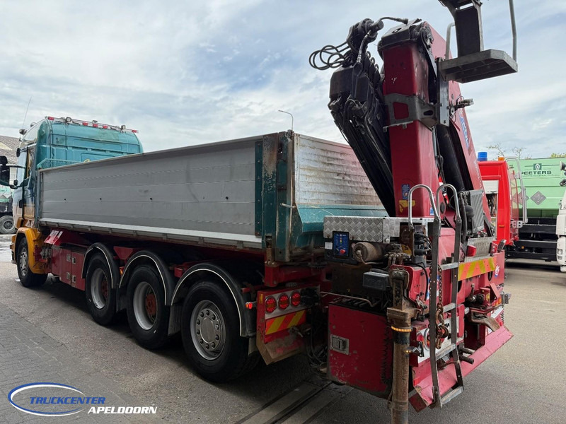 Scania R580 V8 8x4 Reduction axles, HMF 2620 K5 - Tipper, Crane truck: picture 4 Scania R580 V8 8x4 Reduction axles, HMF 2620 K5 - Tipper, Crane truck: picture 4