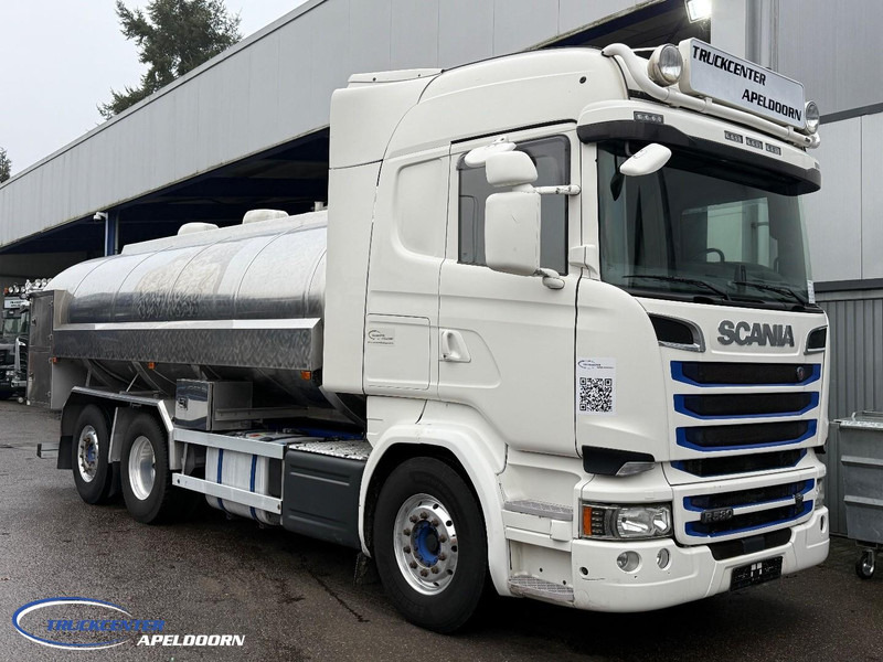 Scania R580 V8 Retarder, Stuuras, 15000 Liter roestvrijstalen tank - Tank truck: picture 1 Scania R580 V8 Retarder, Stuuras, 15000 Liter roestvrijstalen tank - Tank truck: picture 1