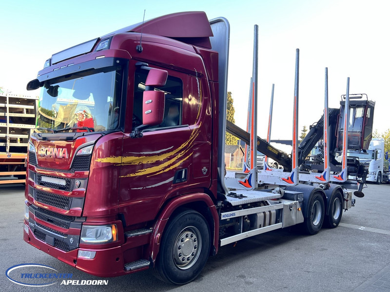 Scania R650 V8 NGS 6x4, Retarder, Jonsered ('18) - Timber truck, Crane truck: picture 3 Scania R650 V8 NGS 6x4, Retarder, Jonsered ('18) - Timber truck, Crane truck: picture 3