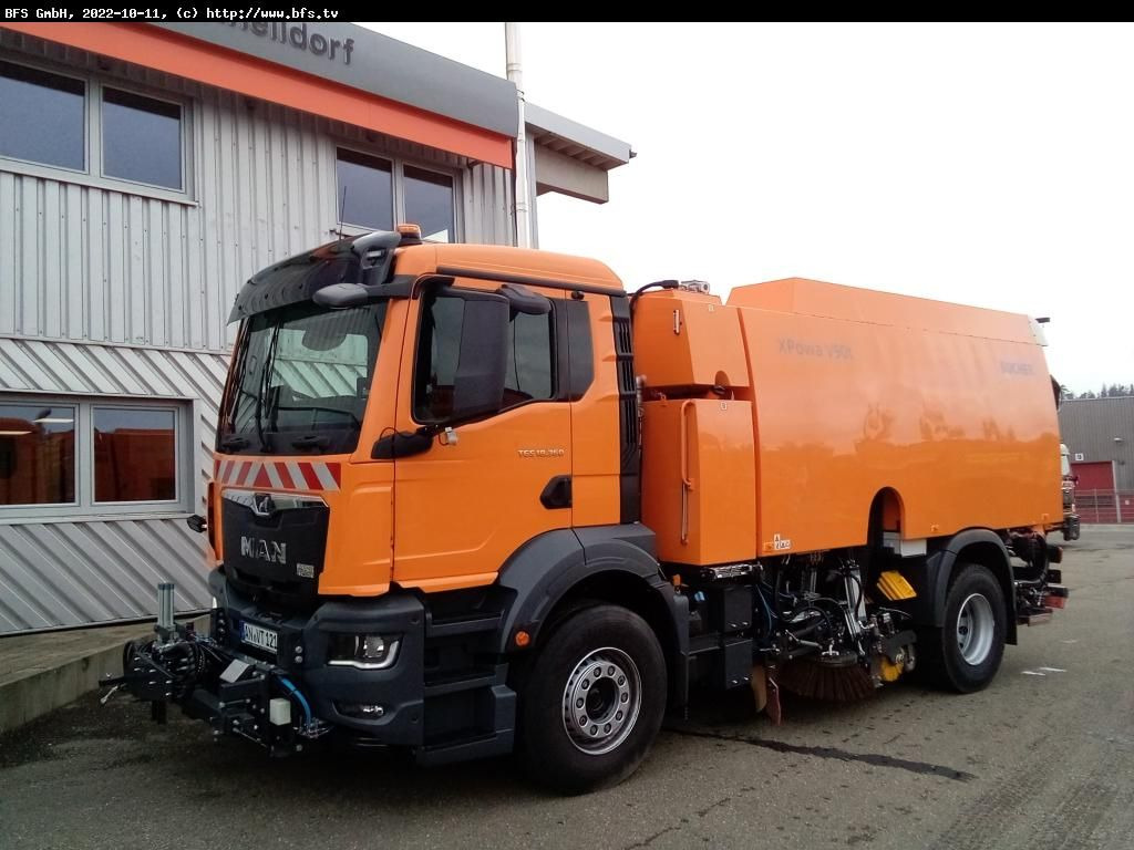 MAN TGS 18.360 4x2 BL BEAM XPowa V90t beids. WK . Dr - Road sweeper: picture 1 MAN TGS 18.360 4x2 BL BEAM XPowa V90t beids. WK . Dr - Road sweeper: picture 1