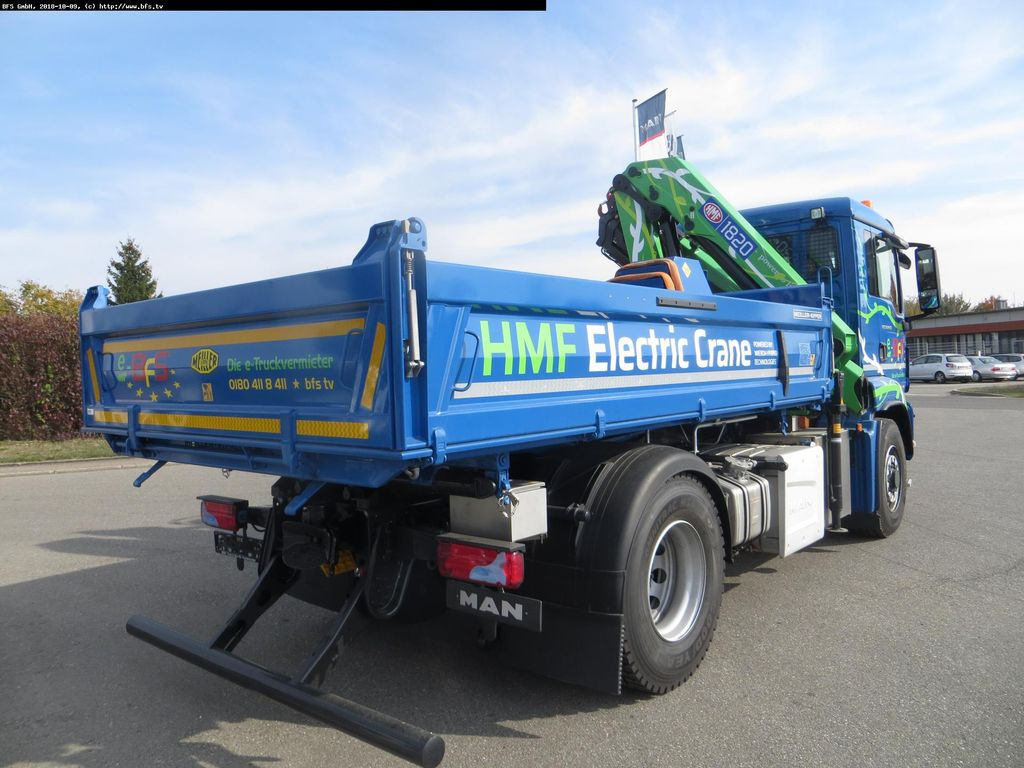 MAN TGS 18.420 4x4H BL HMF,Elektrokran 1820 K4 RC - Tipper: picture 2 MAN TGS 18.420 4x4H BL HMF,Elektrokran 1820 K4 RC - Tipper: picture 2