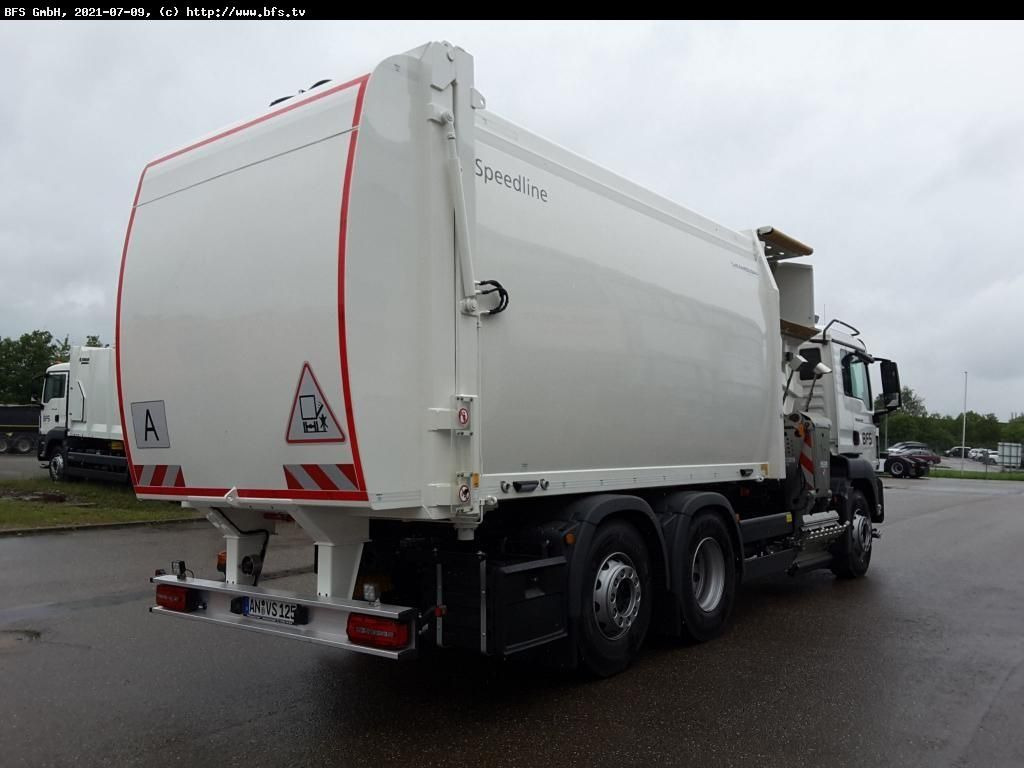 MAN TGS 26.320 6x2-4 LL HS SL Speedline - Garbage truck: picture 2 MAN TGS 26.320 6x2-4 LL HS SL Speedline - Garbage truck: picture 2