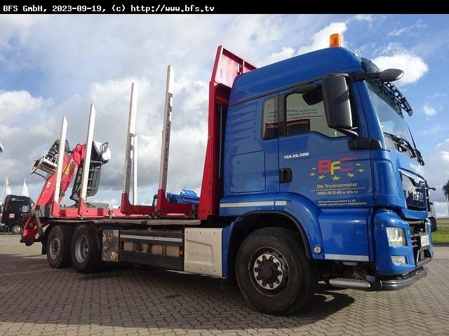 MAN TGS 26.500 6x4H-4BL Kurzholz - Timber truck: picture 3 MAN TGS 26.500 6x4H-4BL Kurzholz - Timber truck: picture 3