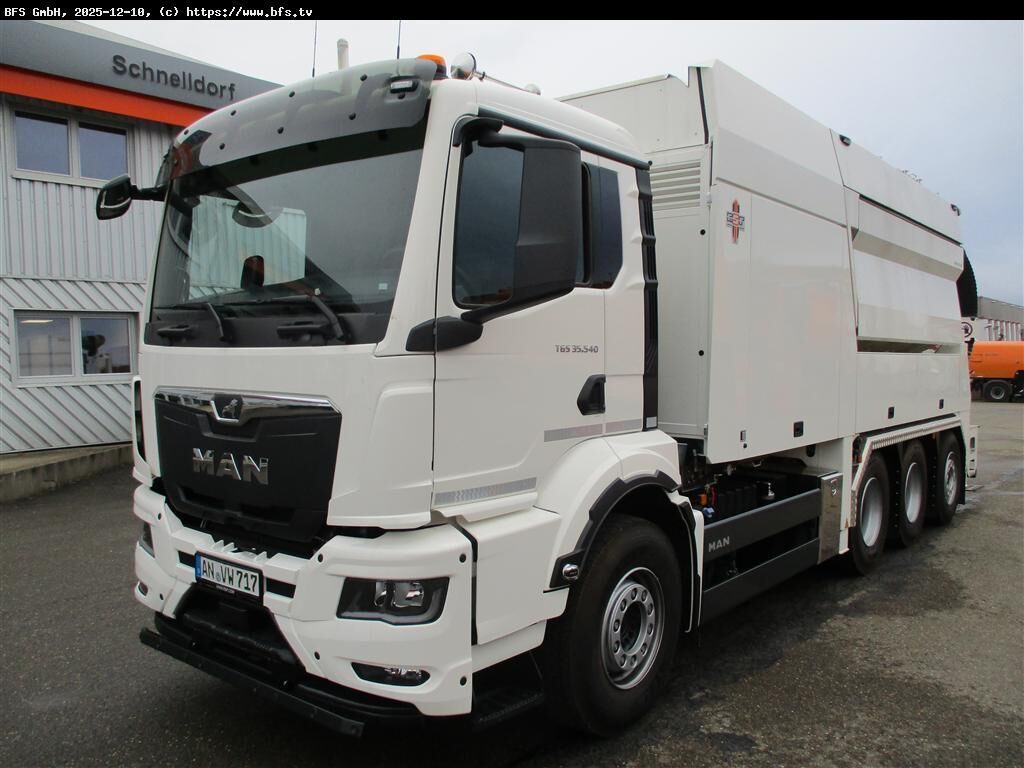 MAN TGS 35.510 8X4-4 BL RSP ESE 6 RD 8000 F1 Saugbag - Vacuum truck: picture 1 MAN TGS 35.510 8X4-4 BL RSP ESE 6 RD 8000 F1 Saugbag - Vacuum truck: picture 1