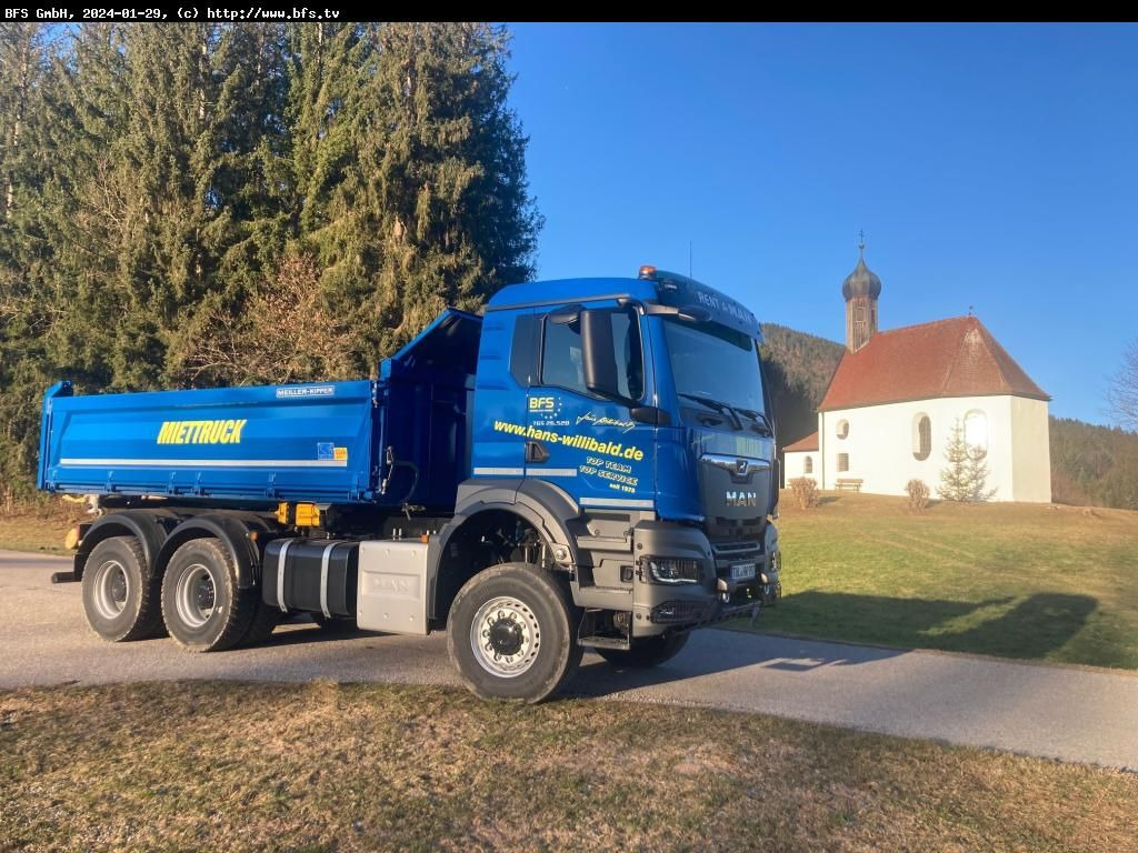 MAN TGS (TG3) 26.520 6x6 BB 6X6 BORDMATIC - Tipper: picture 1 MAN TGS (TG3) 26.520 6x6 BB 6X6 BORDMATIC - Tipper: picture 1