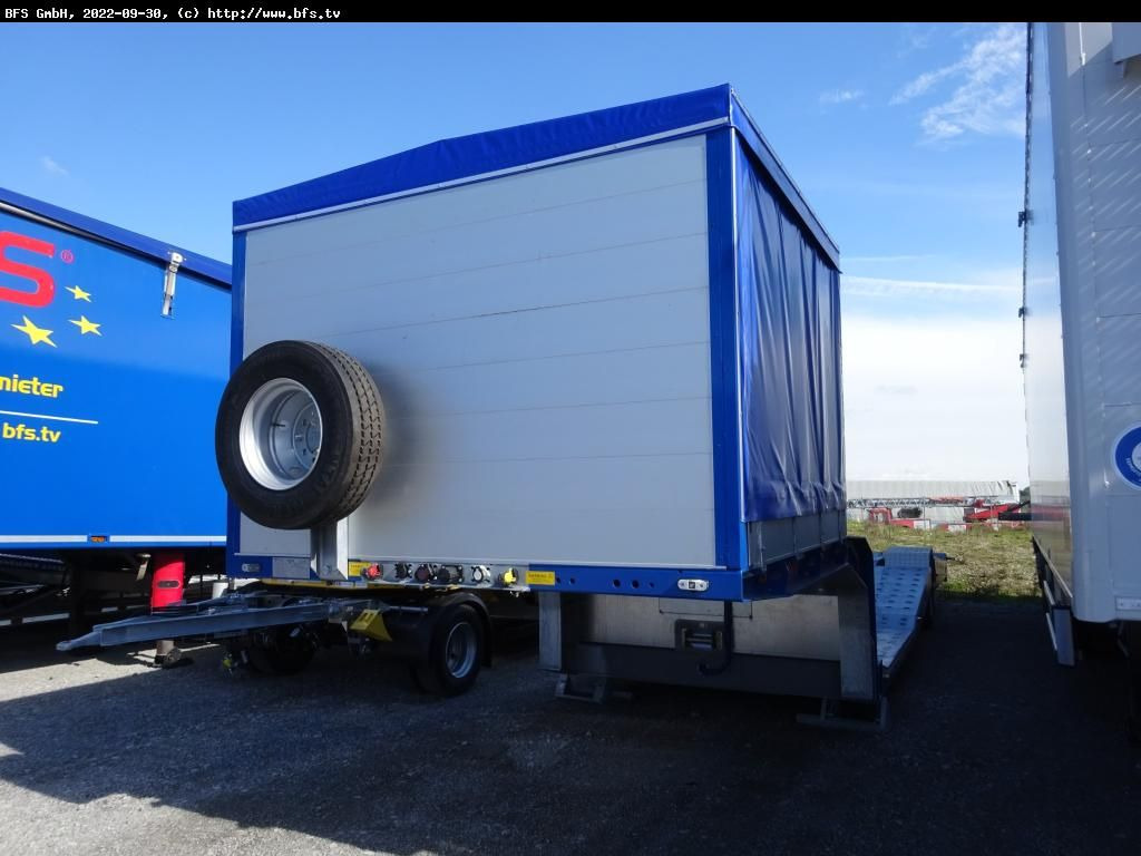 Semi Trailer 19 AF 1-Achs Tieflader Plane Semi Trailer 19 AF 1-Achs Tieflader Plane - Low loader semi-trailer: picture 1 Semi Trailer 19 AF 1-Achs Tieflader Plane Semi Trailer 19 AF 1-Achs Tieflader Plane - Low loader semi-trailer: picture 1