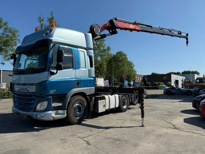 DAF CF 440 6X2 EURO 6 + HMF 3220-K5 REMOTE 5E & 6E FUNCTIE - Crane truck: picture 1 DAF CF 440 6X2 EURO 6 + HMF 3220-K5 REMOTE 5E & 6E FUNCTIE - Crane truck: picture 1