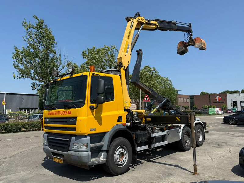 DAF CF 85.410 6X4 - EURO 5 + PALFINGER PK15500 + REMOTE + PALFINGER HOOK - Hook lift truck, Crane truck: picture 5 DAF CF 85.410 6X4 - EURO 5 + PALFINGER PK15500 + REMOTE + PALFINGER HOOK - Hook lift truck, Crane truck: picture 5