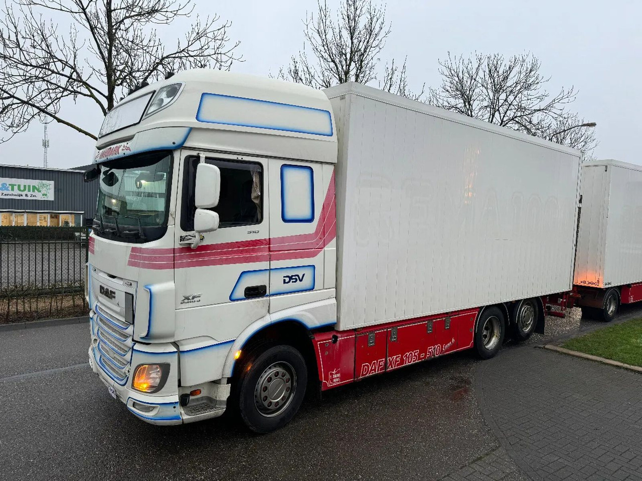 DAF XF 510 6X2 - EURO 6 + RETARDER + ZEPRO LIFT + RE - Box truck: picture 1 DAF XF 510 6X2 - EURO 6 + RETARDER + ZEPRO LIFT + RE - Box truck: picture 1