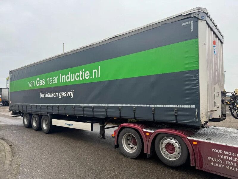 Krone SD 3 AXLE - ABS - SLIDING ROOF ALU BOARDS - Curtainsider semi-trailer: picture 2 Krone SD 3 AXLE - ABS - SLIDING ROOF ALU BOARDS - Curtainsider semi-trailer: picture 2