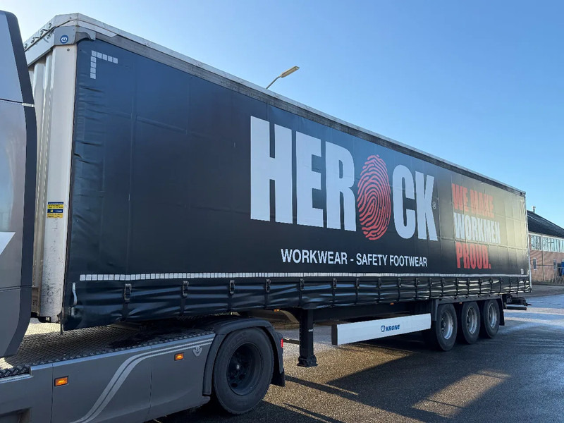 Krone SD - 3 AXLE + ALU BORDEN + SLIDING ROOF - Curtainsider semi-trailer: picture 1 Krone SD - 3 AXLE + ALU BORDEN + SLIDING ROOF - Curtainsider semi-trailer: picture 1