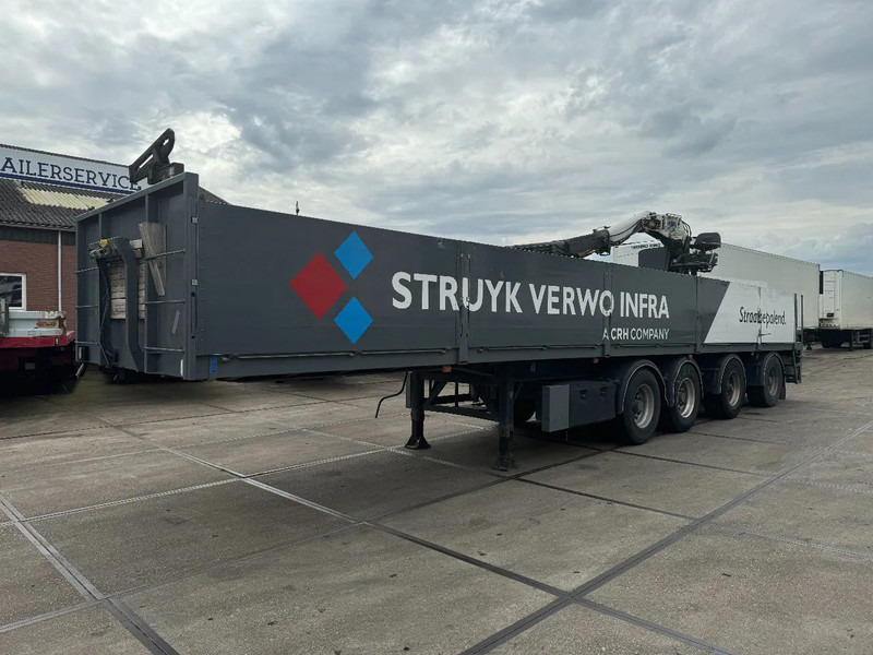 Kwb 2 LIFT + 2 STUURASSEN KENNIS 14000-2 R HYDRAULISCHE - Dropside/ Flatbed semi-trailer: picture 1 Kwb 2 LIFT + 2 STUURASSEN KENNIS 14000-2 R HYDRAULISCHE - Dropside/ Flatbed semi-trailer: picture 1