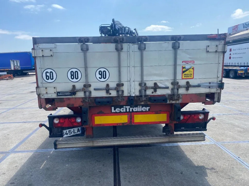 Dropside/ Flatbed semi-trailer Lecitrailer MET HIAB R165 F3: picture 14