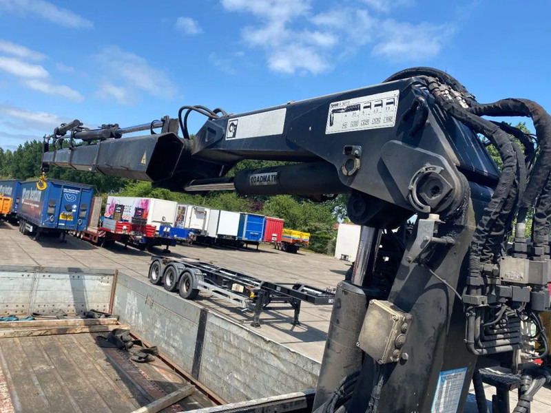 Dropside/ Flatbed semi-trailer Lecitrailer MET HIAB R165 F3: picture 7