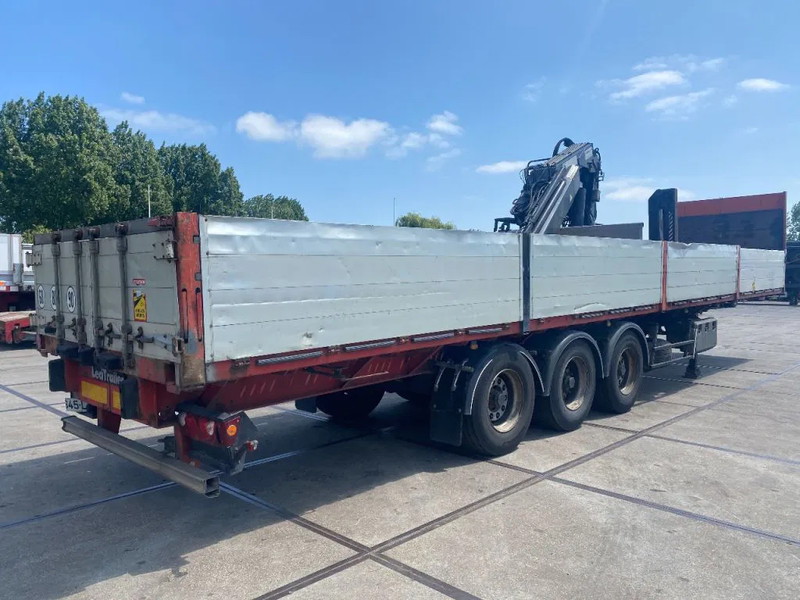 Dropside/ Flatbed semi-trailer Lecitrailer MET HIAB R165 F3: picture 15