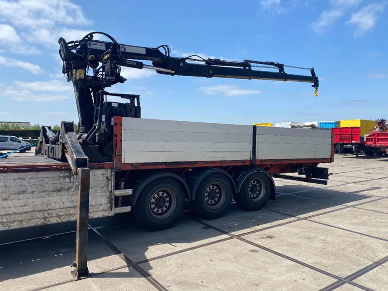 Dropside/ Flatbed semi-trailer Lecitrailer MET HIAB R165 F3: picture 6