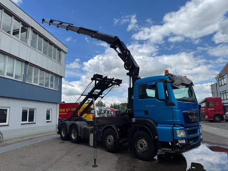 MAN TGS 35.480 8X4 + HMF 2420K5 + CABLELIFT + 2x REMOTE CONTROL - Crane truck: picture 1 MAN TGS 35.480 8X4 + HMF 2420K5 + CABLELIFT + 2x REMOTE CONTROL - Crane truck: picture 1