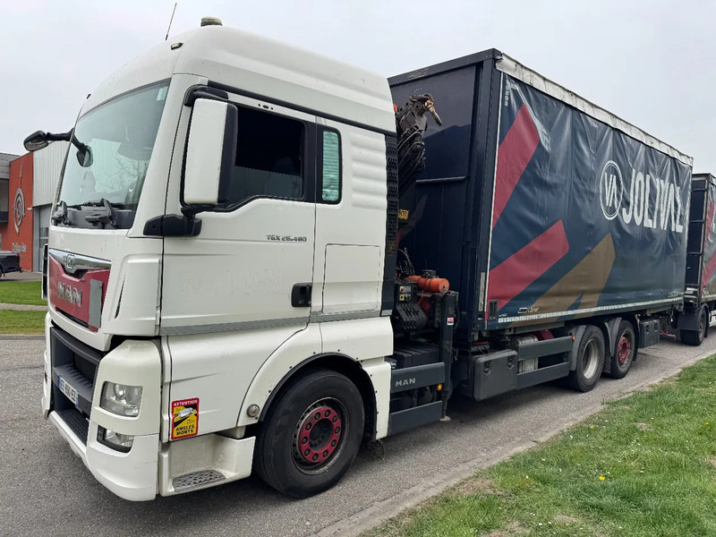 MAN TGX 26.480 6X2 - EURO 6 + PALFINGER PK20002 + REMOTE + LIFTING AXLE - Crane truck: picture 4 MAN TGX 26.480 6X2 - EURO 6 + PALFINGER PK20002 + REMOTE + LIFTING AXLE - Crane truck: picture 4
