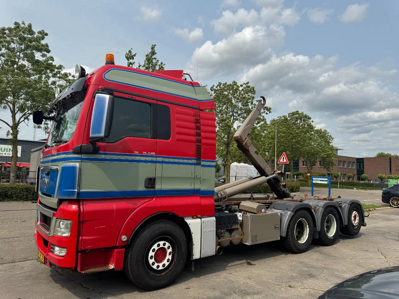 MAN TGX 35.540 - 8X4 - EURO 5 + AJK HOOK + LIFT/STEERING AXLE - Hook lift truck: picture 1 MAN TGX 35.540 - 8X4 - EURO 5 + AJK HOOK + LIFT/STEERING AXLE - Hook lift truck: picture 1