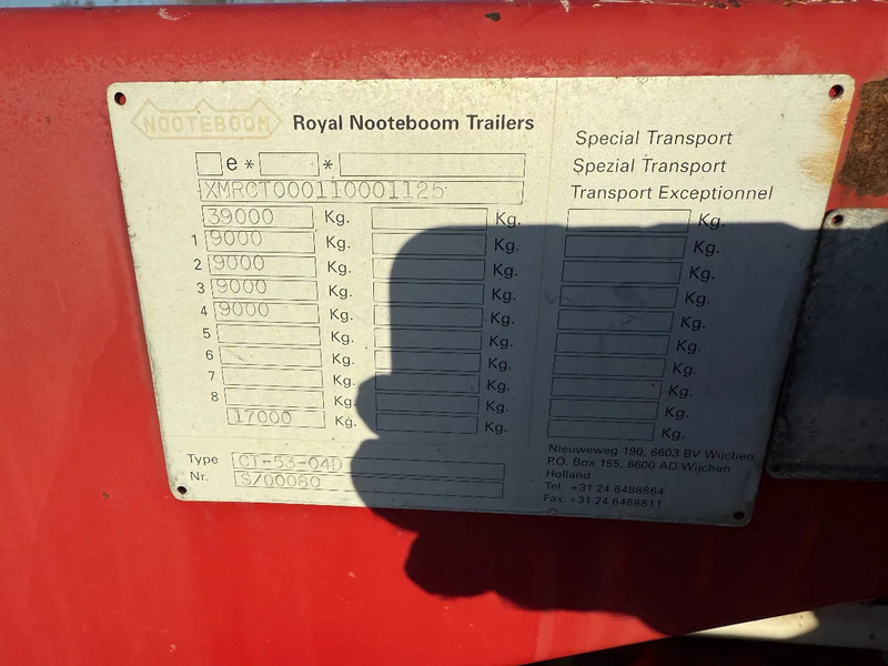 Container transporter/ Swap body semi-trailer Nooteboom CT-53-04D + CT-26-01,COMBITRAILER 2x20-30-40-45ft HC, 3 X LIFT 2 X STUUR TUV TILL 08-03-2026: picture 19 Container transporter/ Swap body semi-trailer Nooteboom CT-53-04D + CT-26-01,COMBITRAILER 2x20-30-40-45ft HC, 3 X LIFT 2 X STUUR TUV TILL 08-03-2026: picture 19