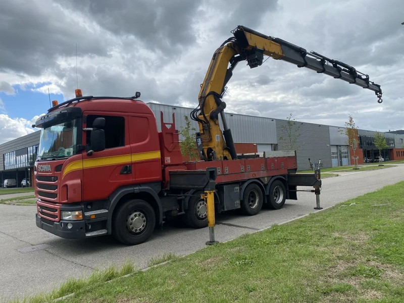 Scania G480 8X4 + EFFER 1250 6S + REMOTE + WINCH - 6+3 EXTENSIONS - Crane truck: picture 3 Scania G480 8X4 + EFFER 1250 6S + REMOTE + WINCH - 6+3 EXTENSIONS - Crane truck: picture 3