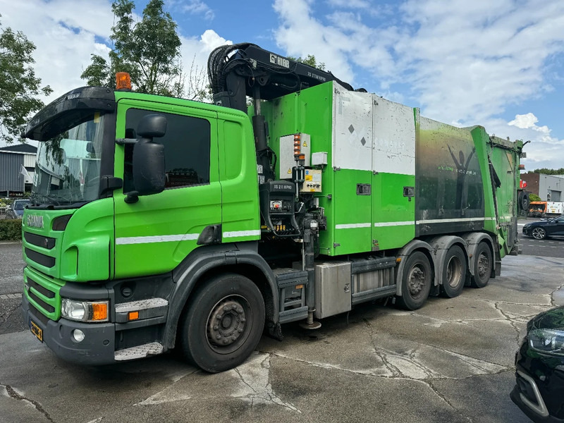Scania P360 8X2 - HIAB 211BW-3 + FAUN VARIOPRESS - ONLY 198.135 KM - Garbage truck: picture 3 Scania P360 8X2 - HIAB 211BW-3 + FAUN VARIOPRESS - ONLY 198.135 KM - Garbage truck: picture 3