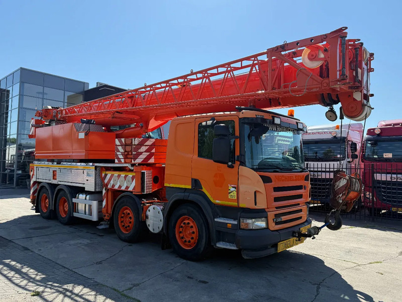 Scania P380 8X4 + FAUN HK40 + FLYJIB + BALLASTBL. 6,9 TON - 4.305 HOURS - Crane truck: picture 1 Scania P380 8X4 + FAUN HK40 + FLYJIB + BALLASTBL. 6,9 TON - 4.305 HOURS - Crane truck: picture 1