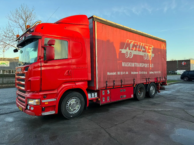 Scania R480 6X2 BIG LOAD LIFT DHOLLANDIA ONLY 550.769 KM - Curtainsider truck: picture 1 Scania R480 6X2 BIG LOAD LIFT DHOLLANDIA ONLY 550.769 KM - Curtainsider truck: picture 1