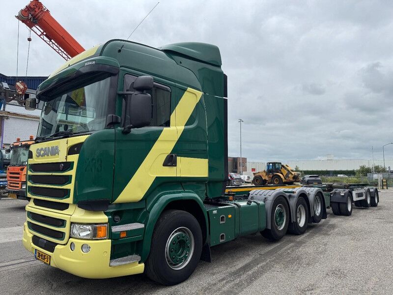 Scania R490 8X2 EURO 6 RETARDER + PACTON 3 AXLE HANGER BDF - Container transporter/ Swap body truck: picture 1 Scania R490 8X2 EURO 6 RETARDER + PACTON 3 AXLE HANGER BDF - Container transporter/ Swap body truck: picture 1