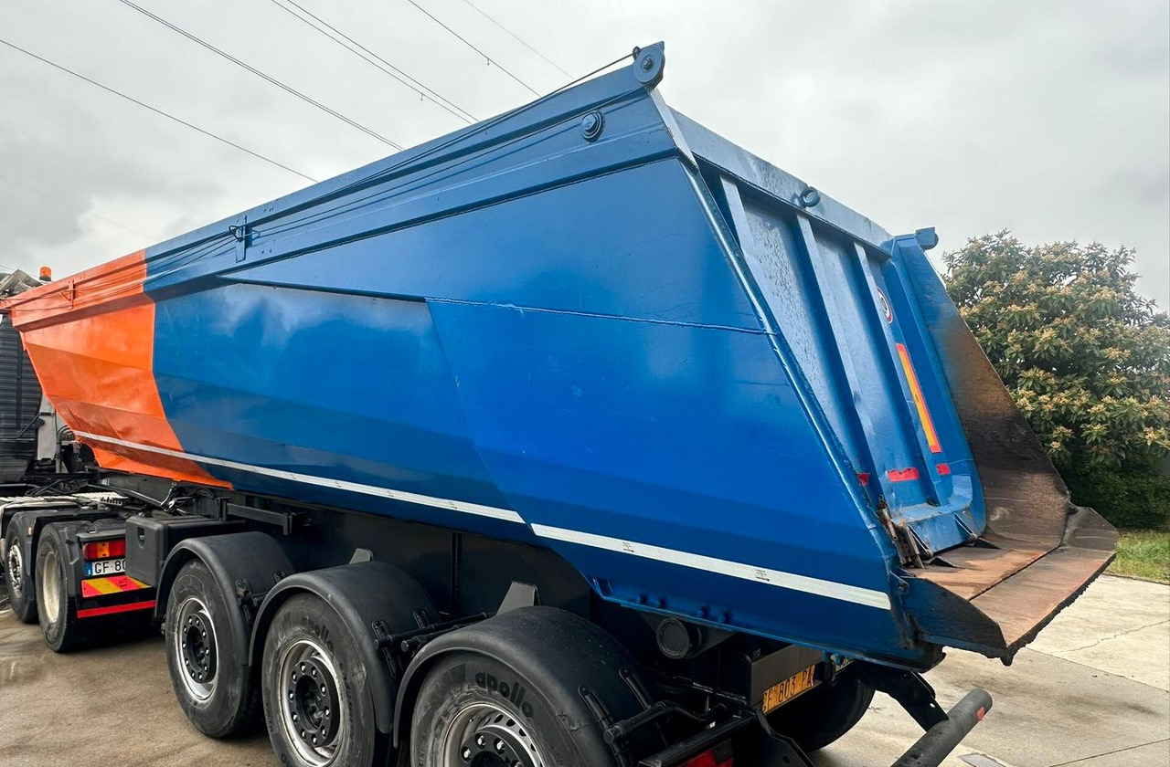 Semirimorchio ribaltabile Cardi 6 gomme - Tipper semi-trailer: picture 3 Semirimorchio ribaltabile Cardi 6 gomme - Tipper semi-trailer: picture 3