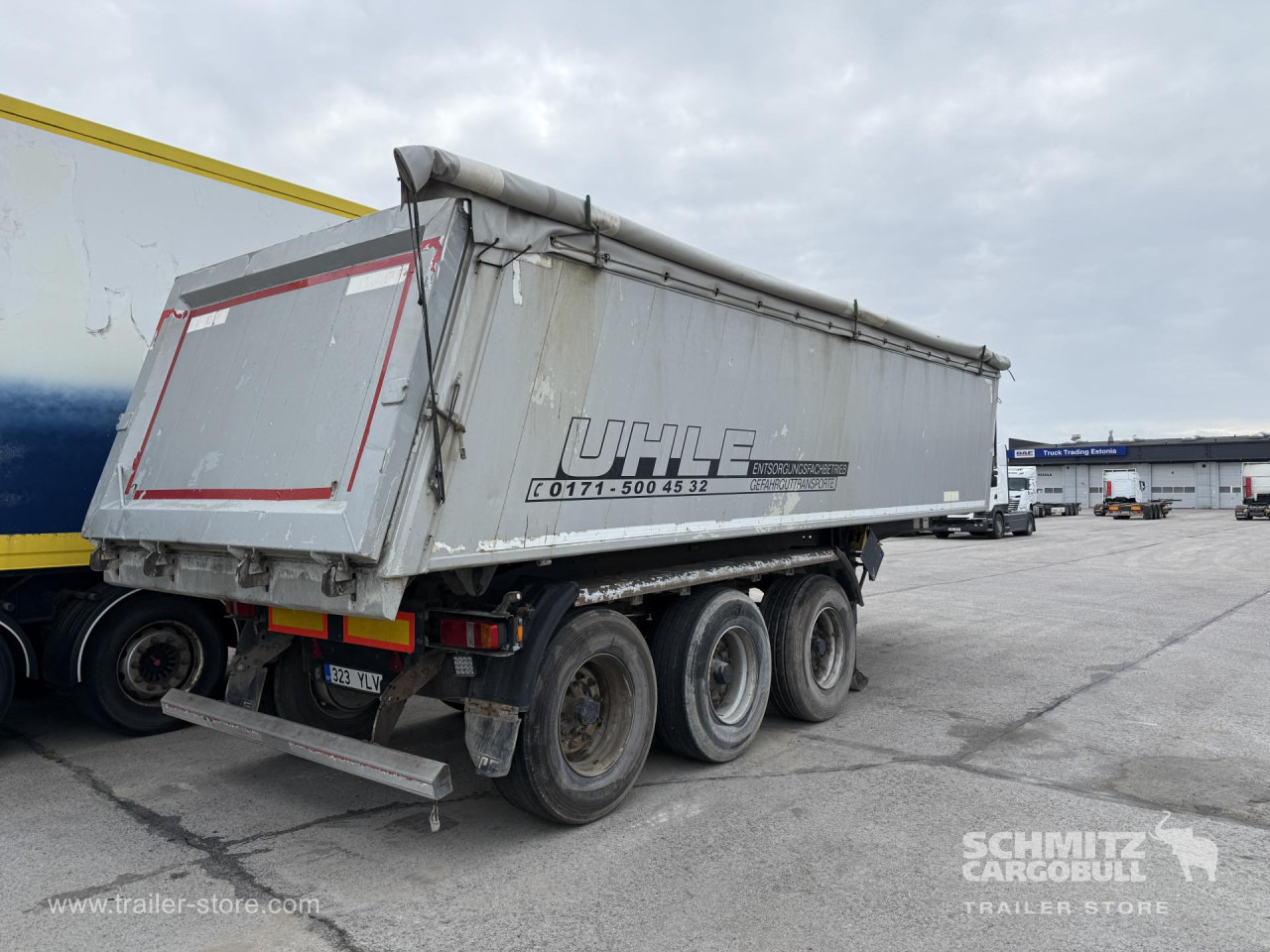 KEMPF Tipper Alu-square sided body 28m³ - Tipper semi-trailer: picture 1 KEMPF Tipper Alu-square sided body 28m³ - Tipper semi-trailer: picture 1
