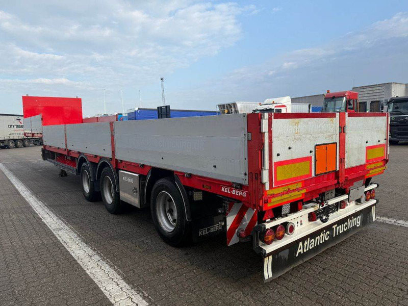 Low loader semi-trailer KEL-BERG 3-axle Stepdeck/Tiefbettauflieger/Nedbygget: picture 6