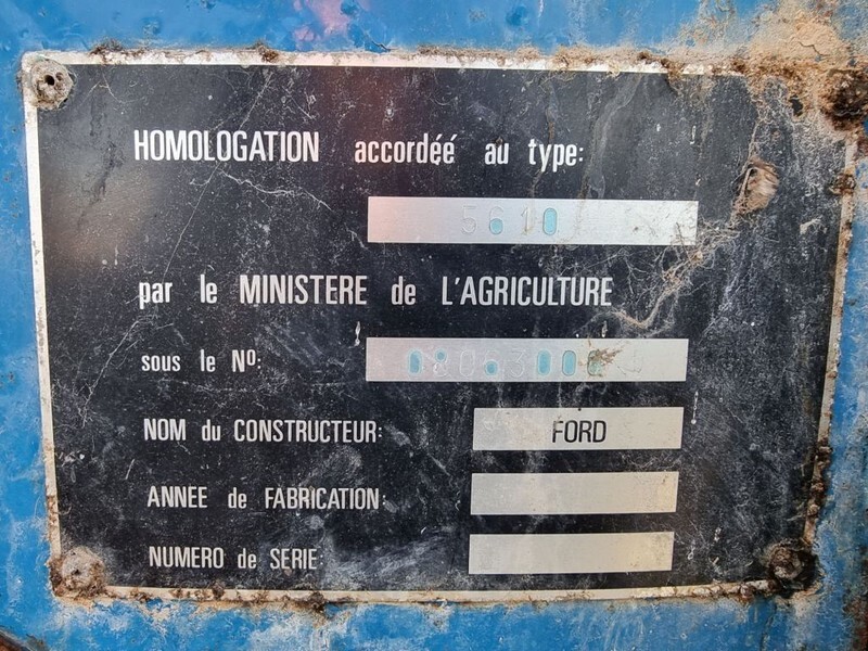 Farm tractor Ford 5610: picture 17 Farm tractor Ford 5610: picture 17