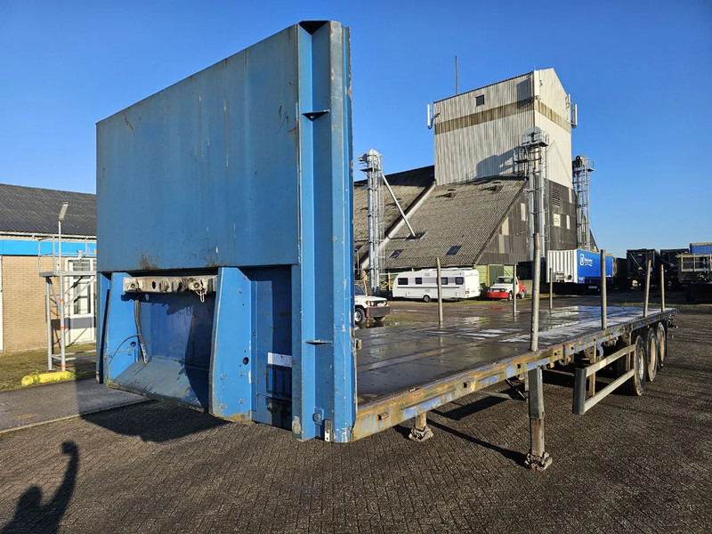 Groenewegen BPW - DRUM - 5980KG! - Dropside/ Flatbed semi-trailer: picture 1 Groenewegen BPW - DRUM - 5980KG! - Dropside/ Flatbed semi-trailer: picture 1