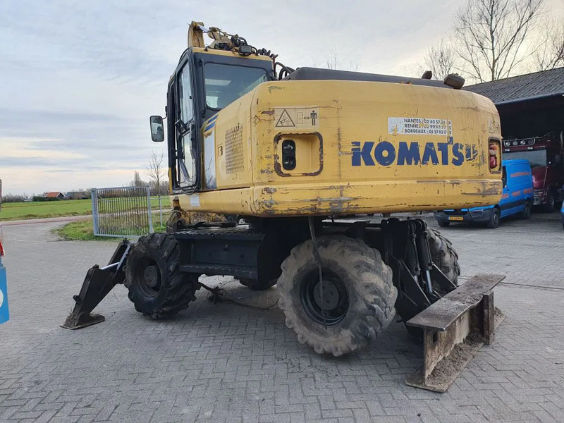 Komatsu PW180-7K - Wheel excavator: picture 4 Komatsu PW180-7K - Wheel excavator: picture 4