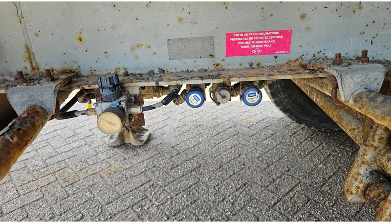 Tipper semi-trailer Robustus Kaiser - DRUM - Steelspring: picture 9
