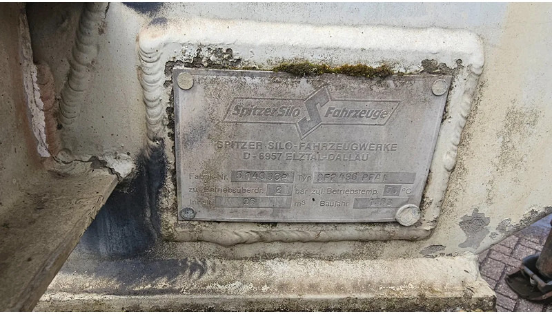 Tank semi-trailer SPITZER Eurovrac Silo 43m3: picture 9 Tank semi-trailer SPITZER Eurovrac Silo 43m3: picture 9