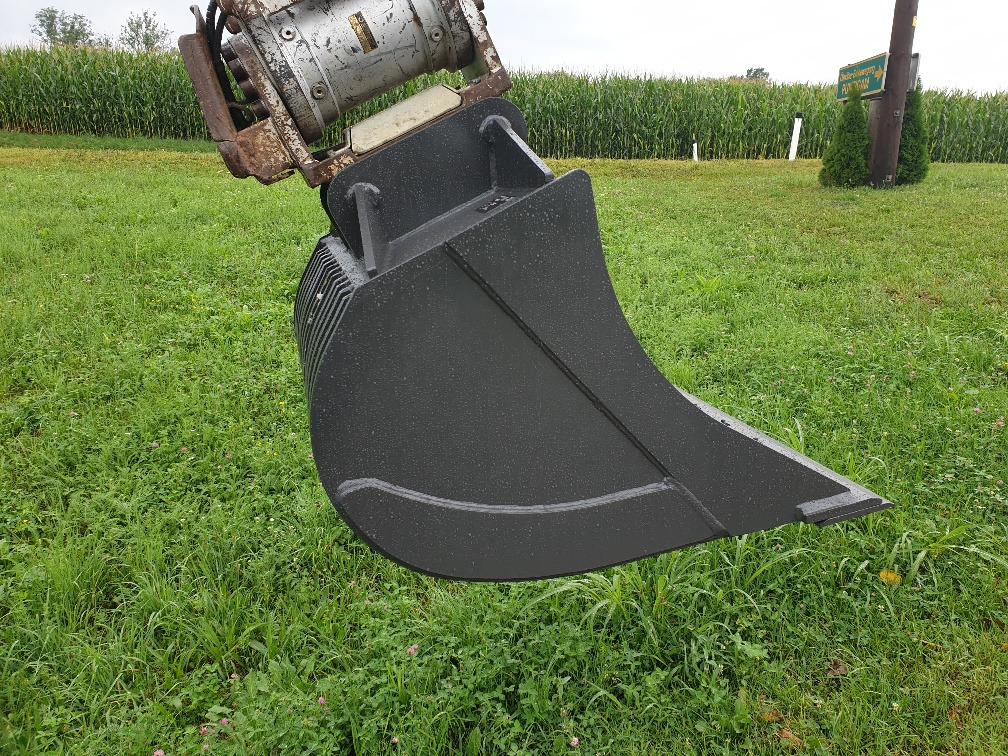 Mesh screen bucket SL 10-100 - Attachment for Mini excavator: picture 2 Mesh screen bucket SL 10-100 - Attachment for Mini excavator: picture 2
