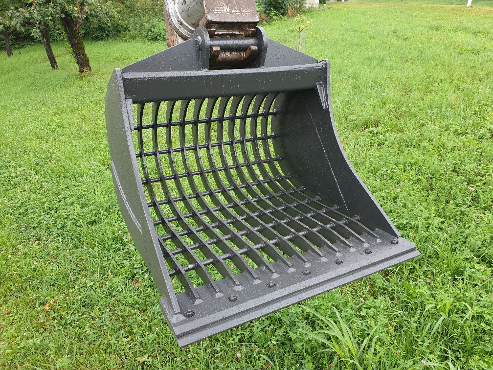 Mesh screen bucket SL 10-100 - Attachment for Mini excavator: picture 1 Mesh screen bucket SL 10-100 - Attachment for Mini excavator: picture 1