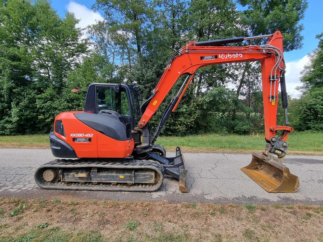 KUBOTA KX 080-4a2 - Mini excavator: picture 1 KUBOTA KX 080-4a2 - Mini excavator: picture 1