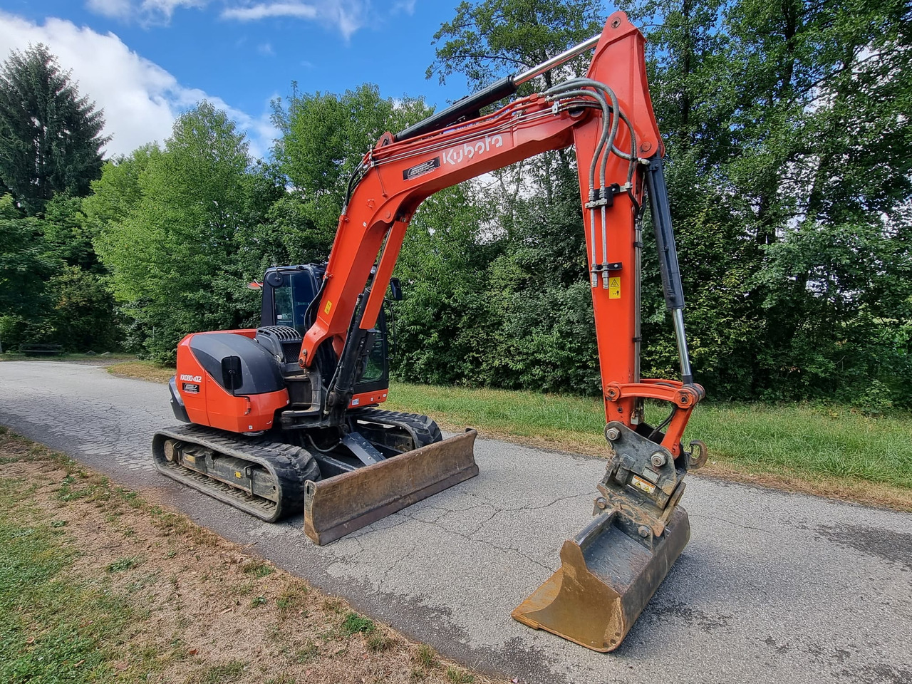KUBOTA KX 080-4a2 - Mini excavator: picture 4 KUBOTA KX 080-4a2 - Mini excavator: picture 4
